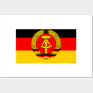 GDR flag (original) Posters and Art